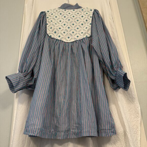 Tuckernuck Pomander Place Juliette Dress XL Embroidered Preppy Coastal Classic - Picture 12 of 16